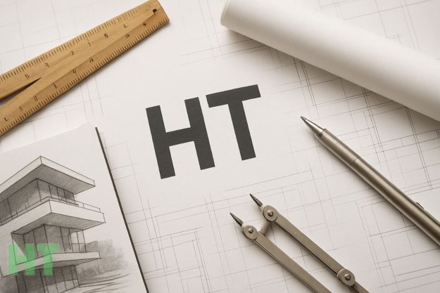 تصویر نمایی از طراحی معماری مدرن