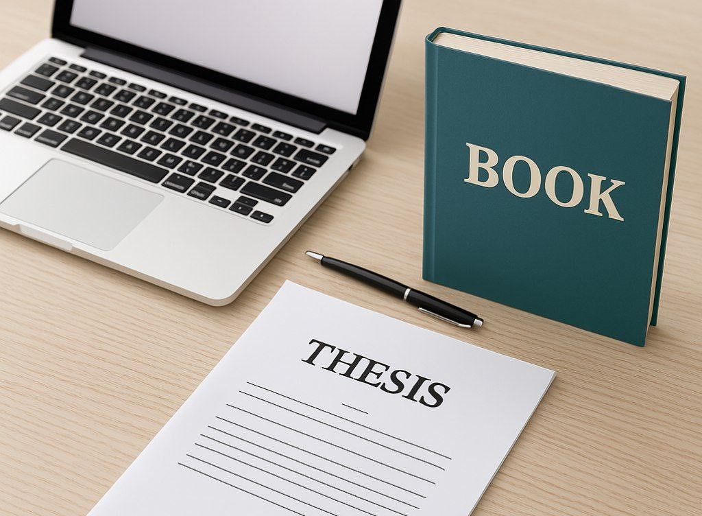 تبدیل پایان نامه به کتاب